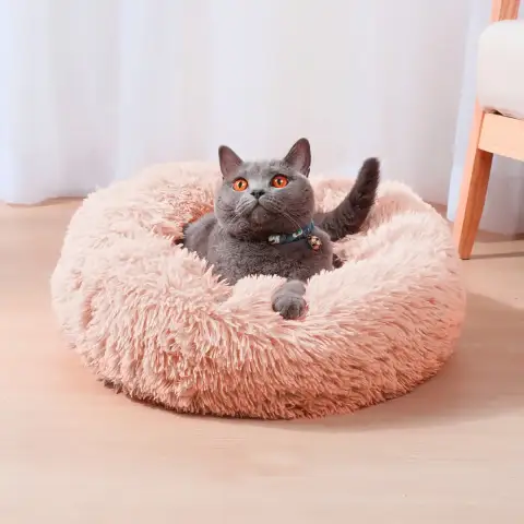 Alternative view of Soft Pink Dog Bed, 60 cm