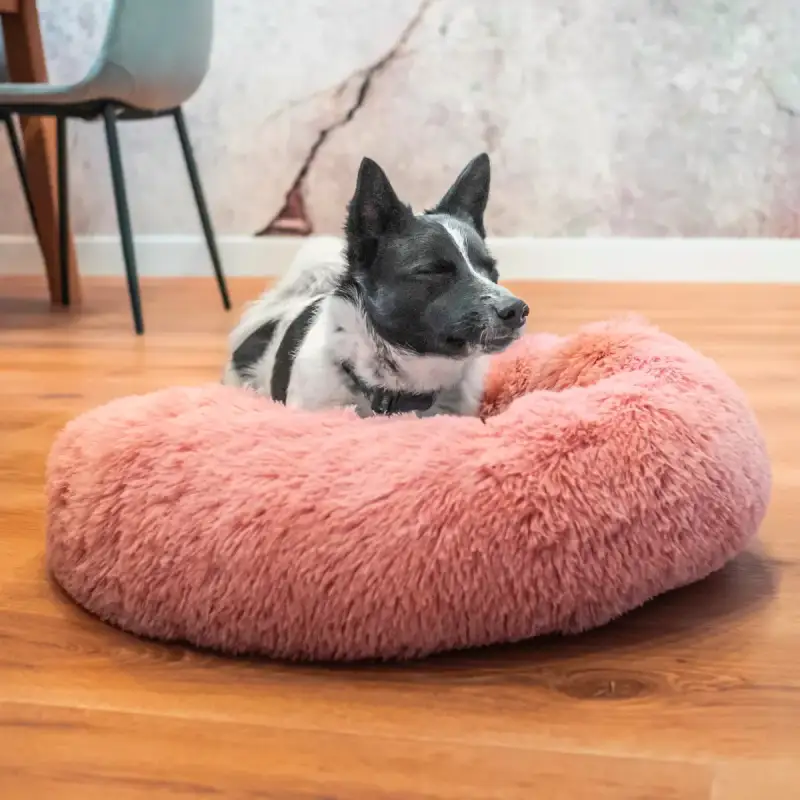 Soft Pink Dog Bed, 60 cm - Image 3