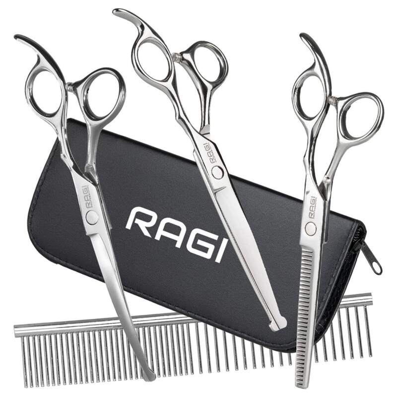 Stainless Steel Dog Grooming Scissors Set