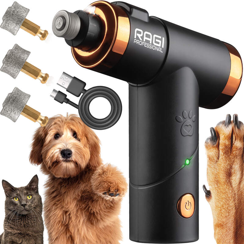 RAGI Cordless Electric Dog Nail Grinder