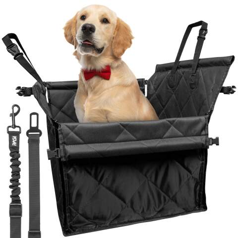 Black Dog Car Seat for Small and Medium Dogs