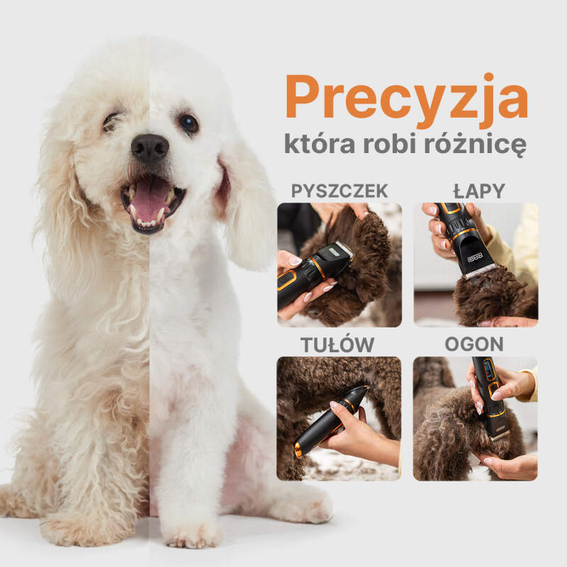 Quiet Cordless Dog Grooming Clippers - Image 4