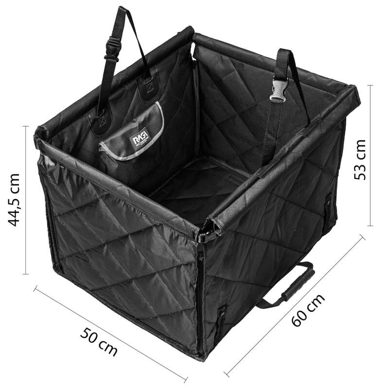 Black Dog Car Seat for Small and Medium Dogs - Image 5