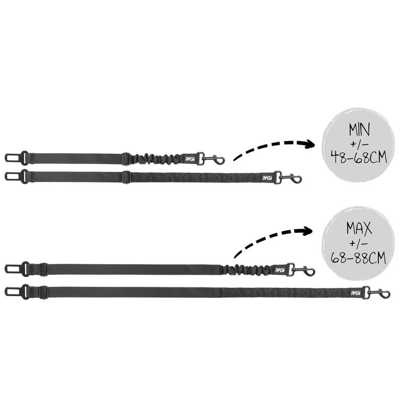 Dog Seat Belt with Shock Absorber - Image 4