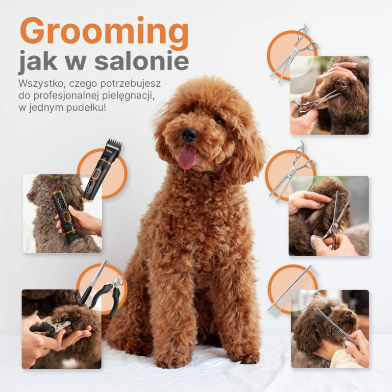 Quiet Cordless Dog Grooming Clippers - Image 7