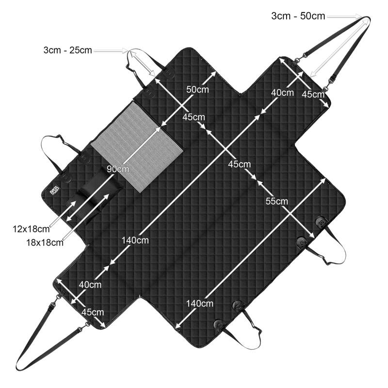 Waterproof Back Seat Cover for Dogs - Image 16