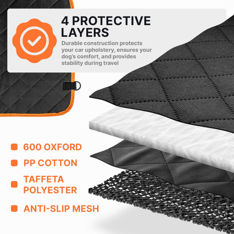 RAGI 4-in-1 Waterproof Dog Car Seat Cover - Image 10