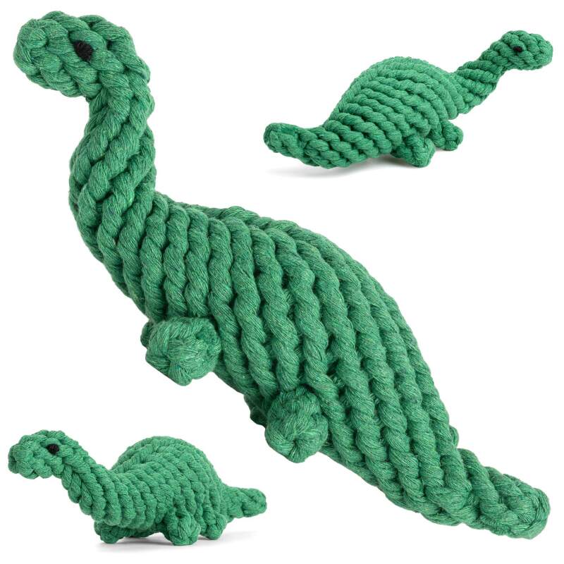 Dinosaur Dog Rope Toy