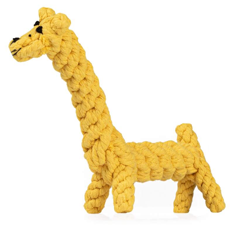 Giraffe Cotton Rope Tug Toy for Dogs