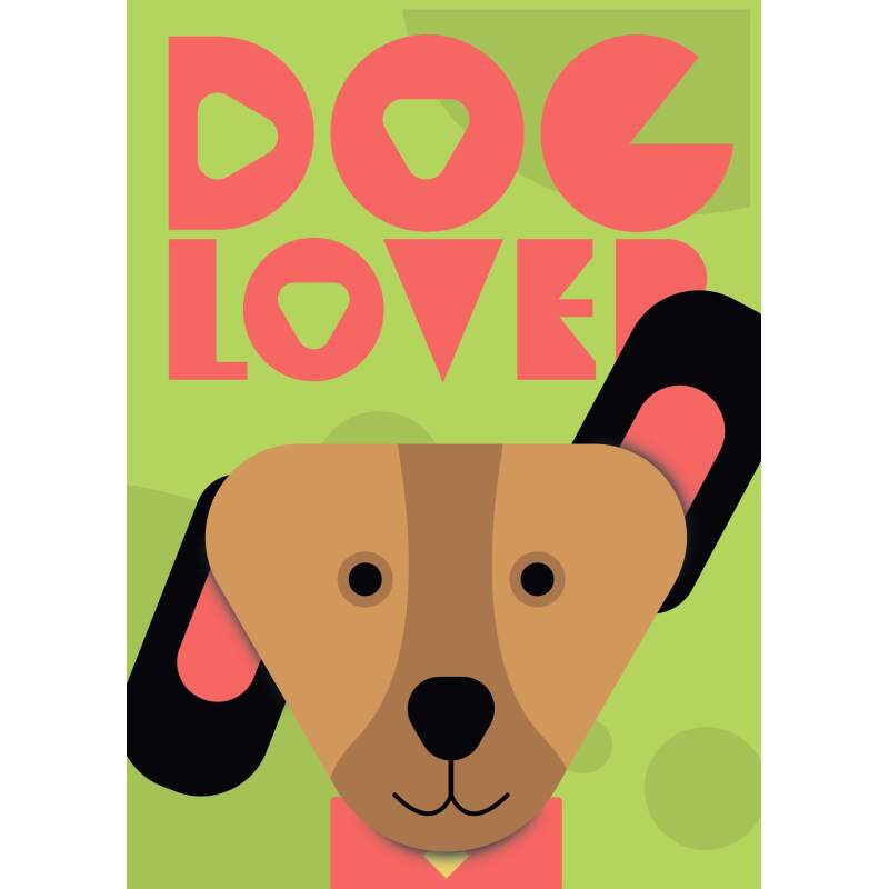Dog Lover Poster – Printable A3 Wall Art