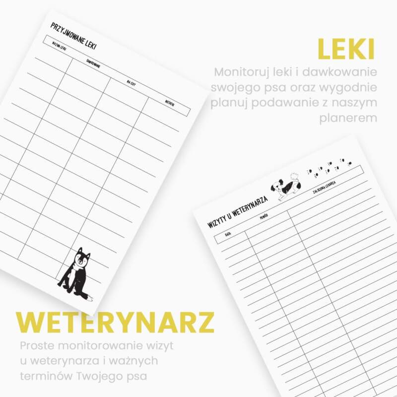 Dog Care Planner – Print-It-Yourself PDF for Every Owner - Image 6