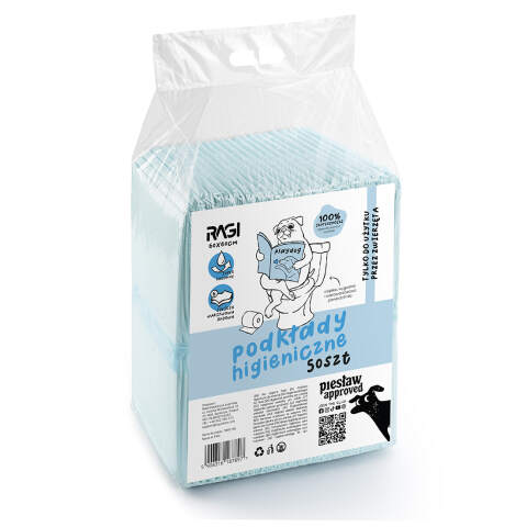 Alternative view of Absorbent Puppy Training Pads 60x60 cm (50 Pack)
