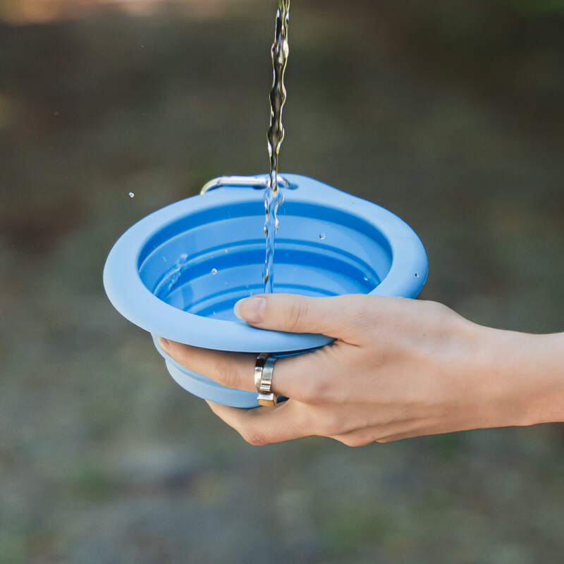Collapsible Silicone Travel Bowl, 650 ml - Image 3