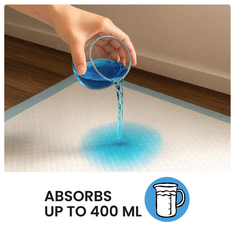 Absorbent Puppy Training Pads 60x60 cm (50 Pack) - Image 6