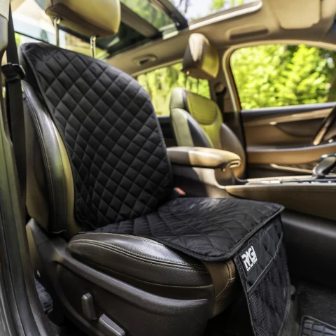 Alternative view of 2-in-1 Dog Car Seat Cover & Backrest Organizer
