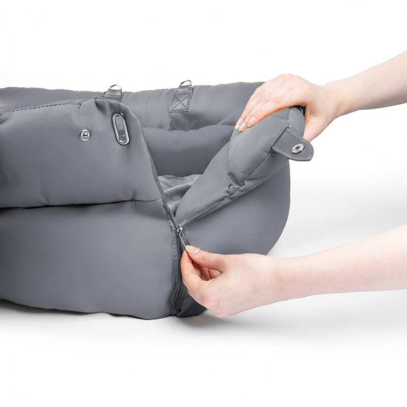 2-in-1 Dog Car Seat & Travel Bed for Medium and Large Dogs - Image 7