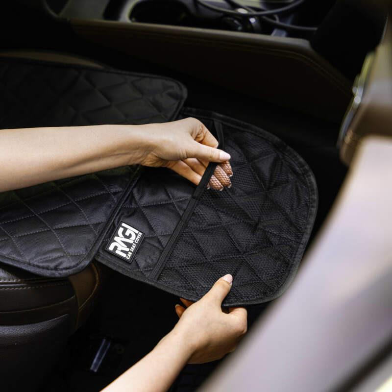 2-in-1 Dog Car Seat Cover & Backrest Organizer - Image 7