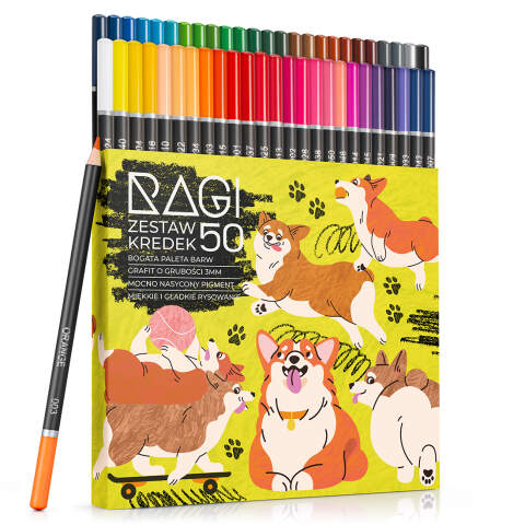 50 Color Artist Pencil Set