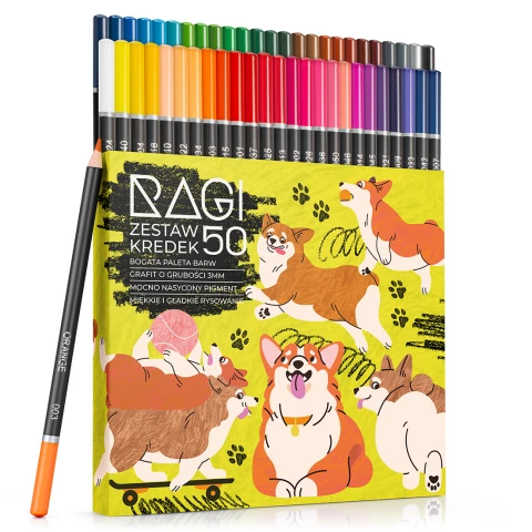 50 Color Artist Pencil Set