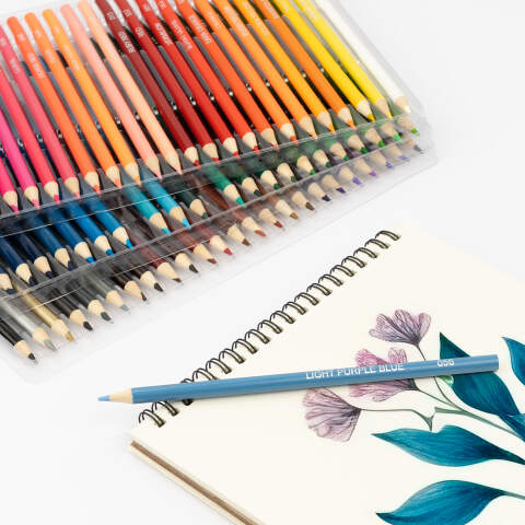 Alternative view of Soft Oil Pastel Pencils Set – 72 Colors in a Case