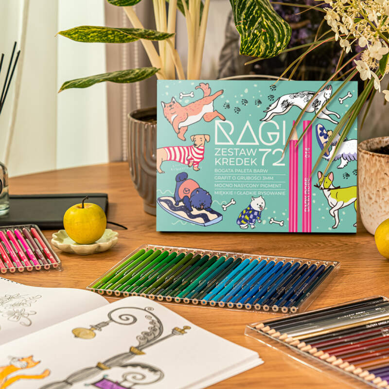 Soft Oil Pastel Pencils Set – 72 Colors in a Case - Image 6