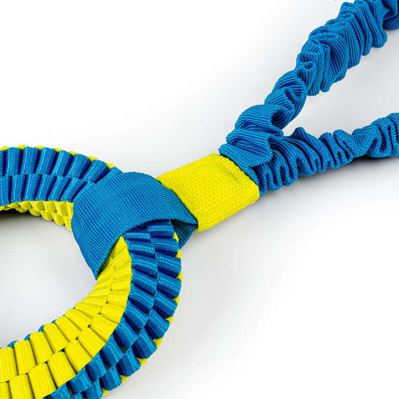 Heavy-Duty Dog Tug Toy with Bungee Shock Absorber - Image 3