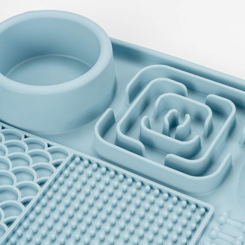 Large Silicone Lick Mat with Spatula (30x20cm) - Image 5