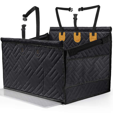 Large Dog Car Seat with Raised Sides (Open Top)