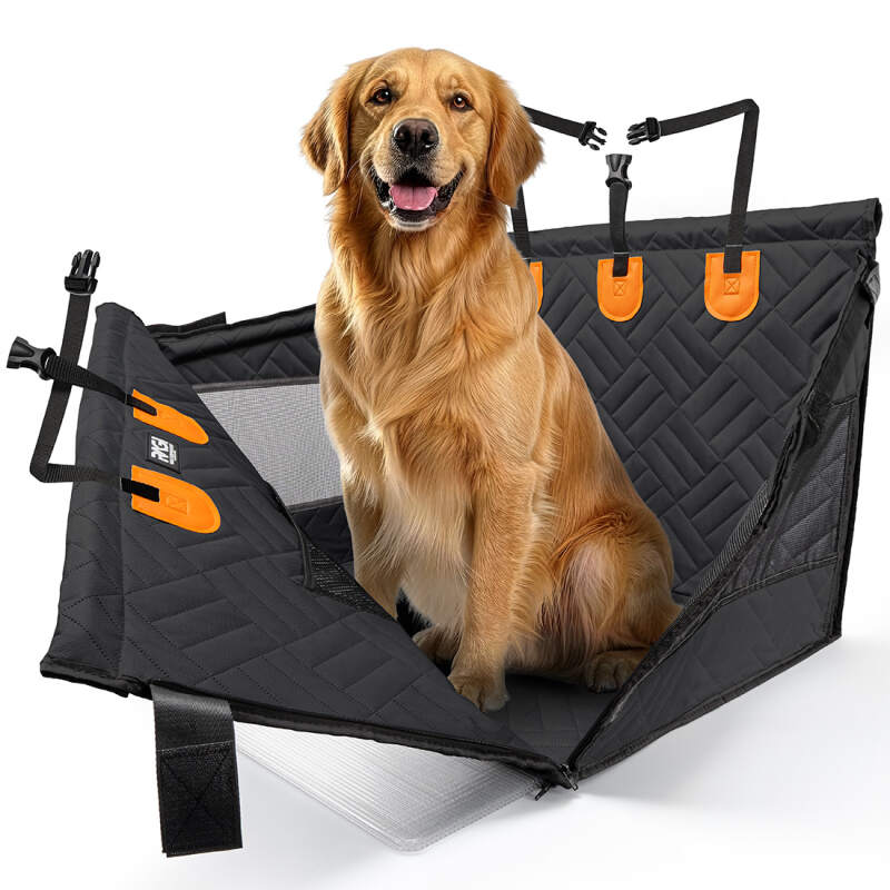 Large Dog Car Seat with Raised Sides (Open Top) - Image 5