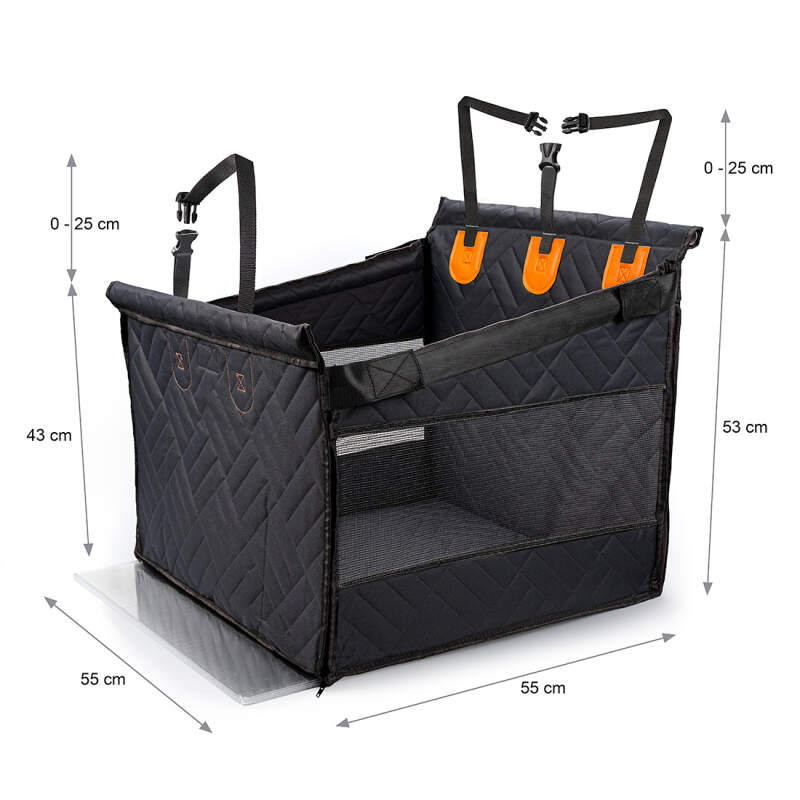 Reinforced 2-in-1 Dog Car Seat and Carrier - Image 6