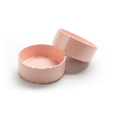 Alternative view of Ceramic Dog Bowl 400 ml (Pink)
