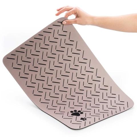 Alternative view of Large Waterproof Dog Bowl Mat, 40 x 60 cm