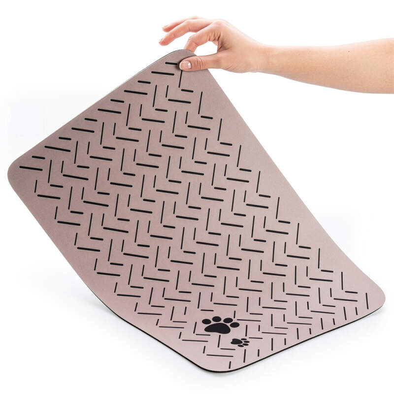 Large Waterproof Dog Bowl Mat, 40 x 60 cm - Image 2