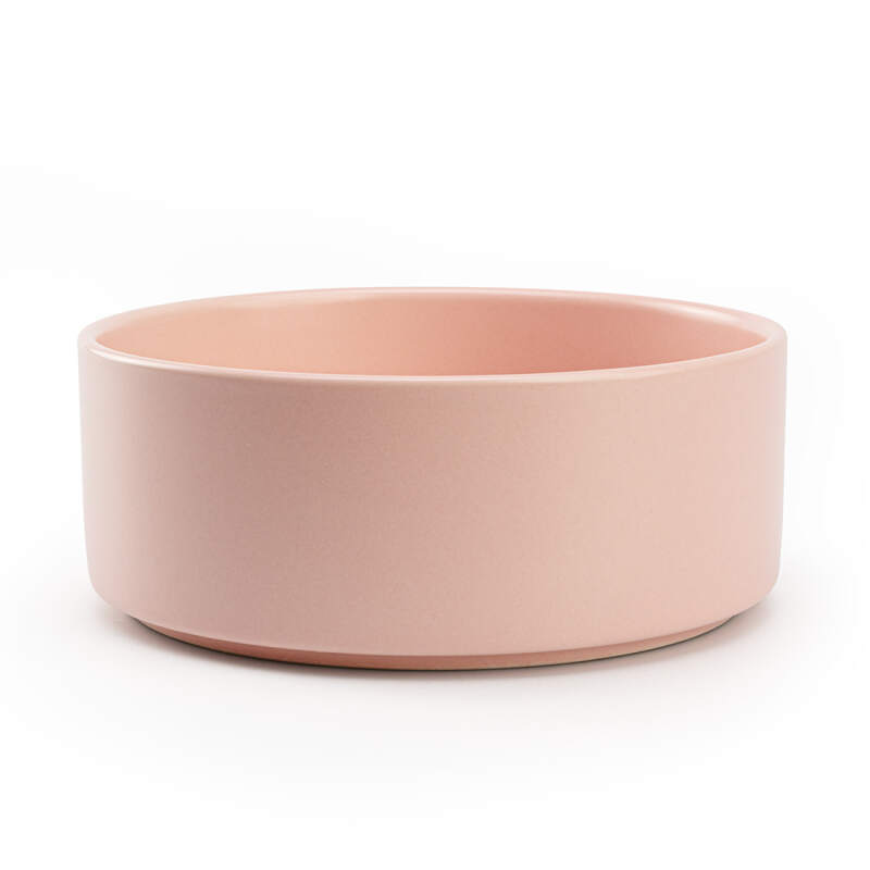 Ceramic Dog Bowl 400 ml (Pink) - Image 3