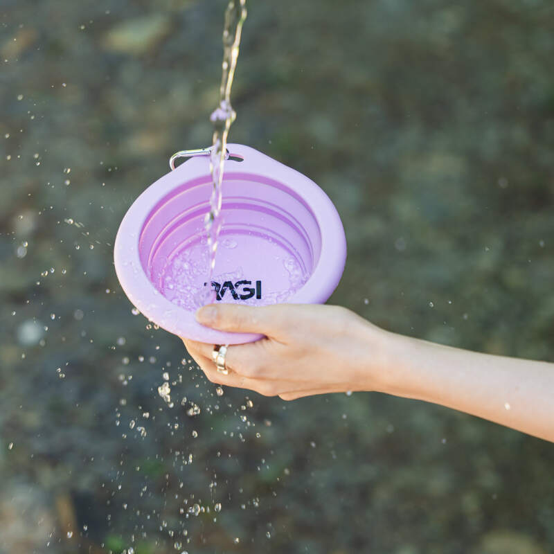 Collapsible Silicone Travel Bowl 650 ml - Image 3