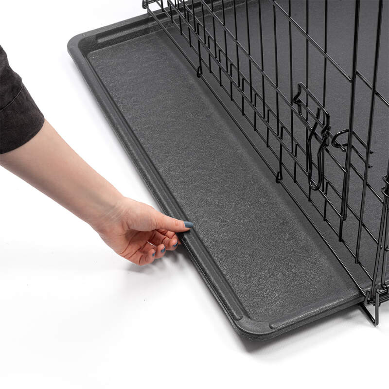 XXL Folding Metal Dog Crate 120x75x81 cm - Image 7