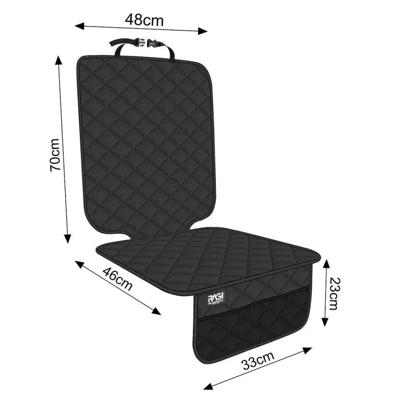 Mata Ochronna pod Fotelik Samochodowy Pokrowiec Fotela Ochraniacz ISOFIX - Image 7