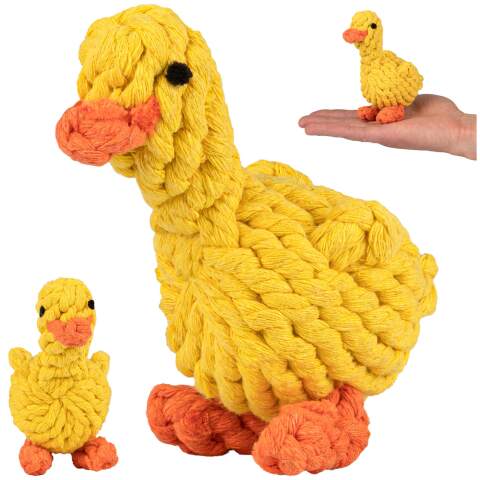 Tauspielzeug fuer Hunde in Enten-Form