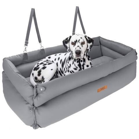 Alternative view of 2-in-1 Hunde Autositz & Reisebett für mittelgroße und große Hunde