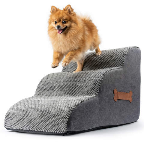 3-stufige Hundetreppe für Bett und Sofa, 40 cm hoch