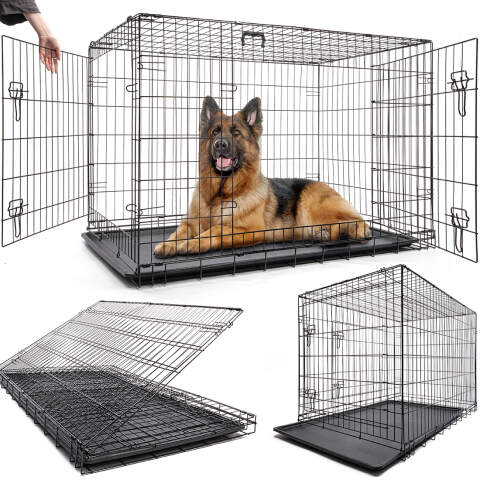 Faltbare Hundebox XXL 120x75x81 cm